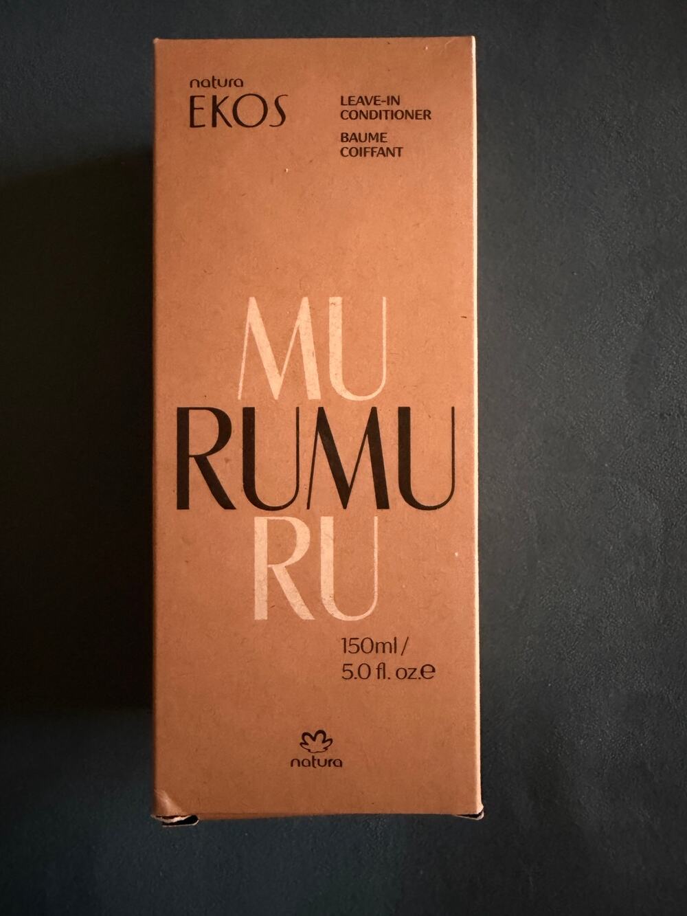 Natura EKOS Murumuru Hair Leave-In Conditioner 5 fl oz Vegan Anti Frizz Expired